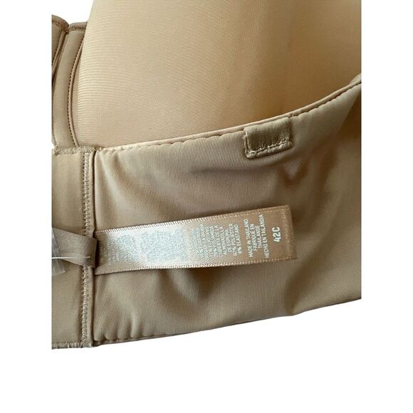 Skims Weightless Strapless Bra 42 C‎ Color Clay NWT - Picture 3 of 5